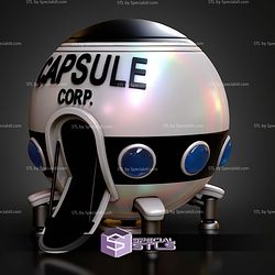Goku Spaceship Namek Capsule STL Files