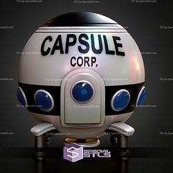 Goku Spaceship Namek Capsule STL Files