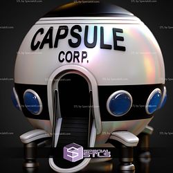 Goku Spaceship Namek Capsule STL Files