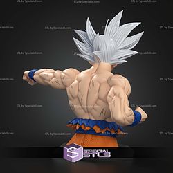 Goku Ultra Instin Bust STL Files