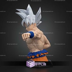 Goku Ultra Instin Bust STL Files