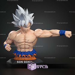 Goku Ultra Instin Bust STL Files