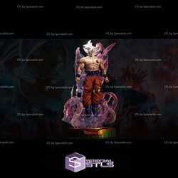 Goku Ultra Instinct 347mm STL Files