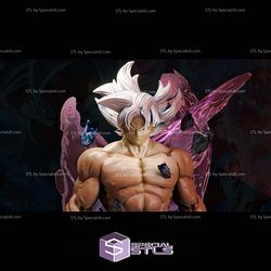 Goku Ultra Instinct 347mm STL Files