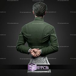 Grand Moff Tarkin Portrait Bust 280mm STL Files