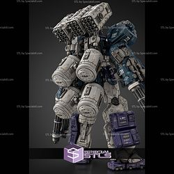 Gundam Heavy Arms Pack STL Files