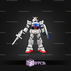 Gundam RX79 Articulated STL Files
