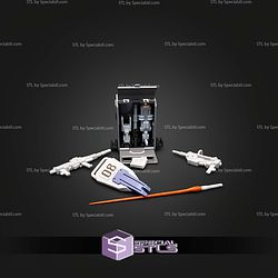 Gundam RX79 Articulated STL Files