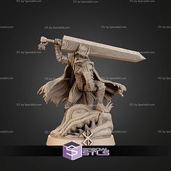 Guts Berserker In Armor 50mm STL Files