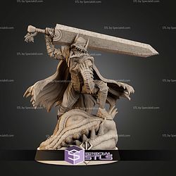 Guts Berserker In Armor 50mm STL Files