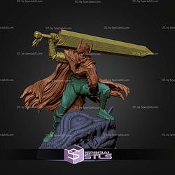 Guts Berserker In Armor 50mm STL Files
