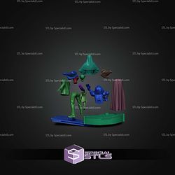 Halloween Horror Character Diorama STL Files