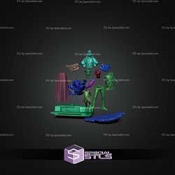 Halloween Horror Character Diorama STL Files
