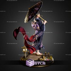 Hannya Maiden Japanese Woman 346mm STL Files