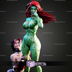 Harley Quinn And Poison Ivy Semi Realistic STL Files