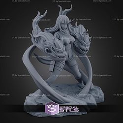 Hinata Hyuga Twin Lions Fist STL Files