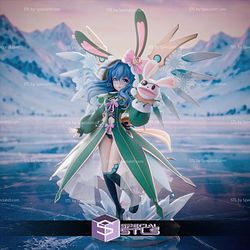 Ice Princess Yoshino Date A Live 279mm STL Files