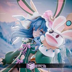 Ice Princess Yoshino Date A Live 279mm STL Files