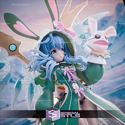Ice Princess Yoshino Date A Live 279mm STL Files