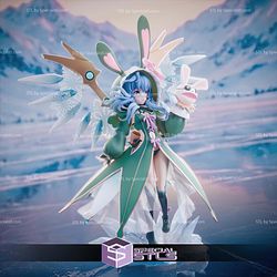 Ice Princess Yoshino Date A Live 279mm STL Files