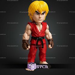 Ken No Ams Multipart Street Fighter STL Files