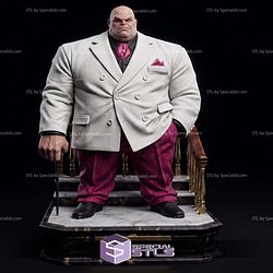 Kingpin Museum Pose On Stair STL Files