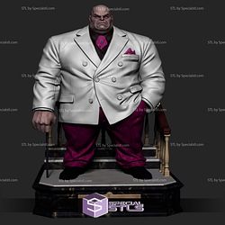 Kingpin Museum Pose On Stair STL Files