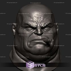 Kingpin Museum Pose On Stair STL Files