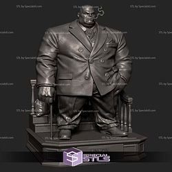 Kingpin Museum Pose On Stair STL Files