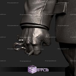 Kingpin Museum Pose On Stair STL Files