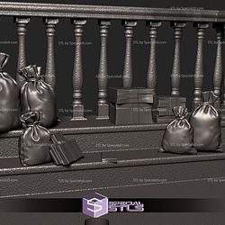 Kingpin Museum Pose On Stair STL Files