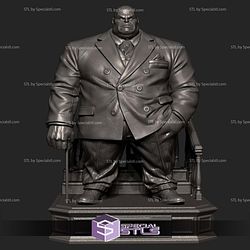 Kingpin Museum Pose On Stair STL Files
