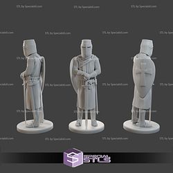 Knight Templar Pack 1 25 Scale STL Files