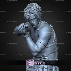 Leon Resident Evil 4 Aiming STL Files