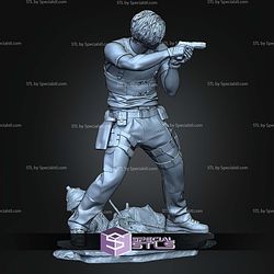 Leon Resident Evil 4 Aiming STL Files