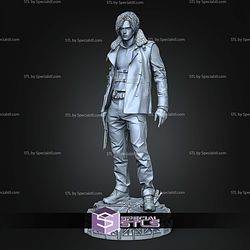 Leon Resident Evil in Coat STL Files
