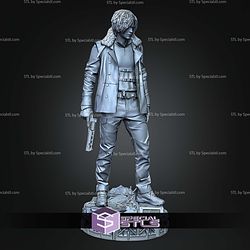 Leon Resident Evil in Coat STL Files