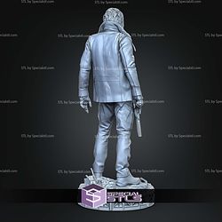 Leon Resident Evil in Coat STL Files