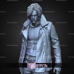 Leon Resident Evil in Coat STL Files