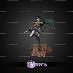 Levi Ackerman On Roof STL Files