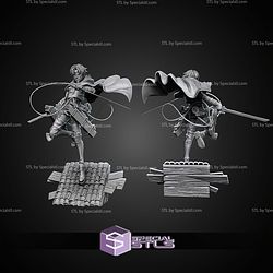 Levi Ackerman On Roof STL Files