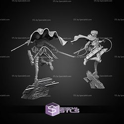 Levi Ackerman On Roof STL Files