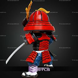 Mario Samurai No Ams Multipart STL Files