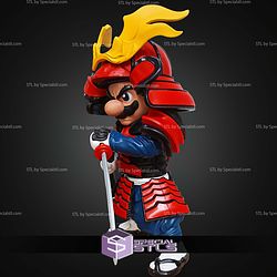 Mario Samurai No Ams Multipart STL Files
