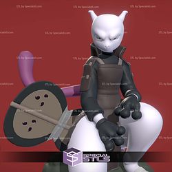 Mewtwo Madara Uncut STL Files