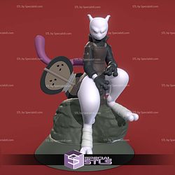 Mewtwo Madara Uncut STL Files