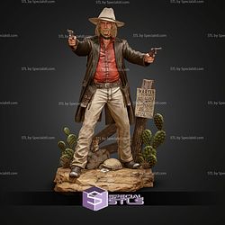Micah Bell Red Dead Redemption 2 STL Files