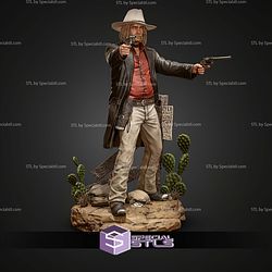Micah Bell Red Dead Redemption 2 STL Files