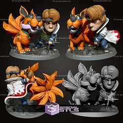 Minaggy And Skyoobi Minato Kurama STL Files