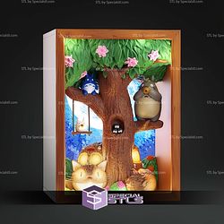 My Neighbor Totoro Book Nook STL Files